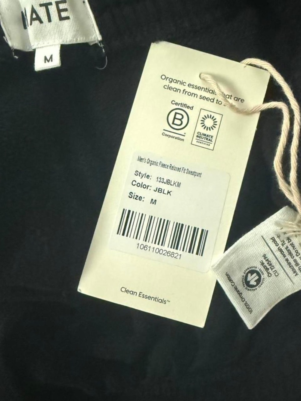 Mate The Label Mens Sweatpants - Picture 4 of 4